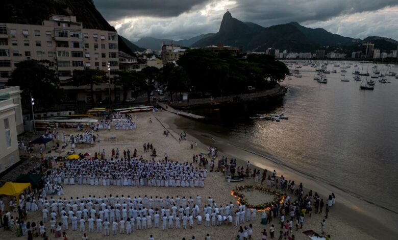 Brazil umbanda religion new years