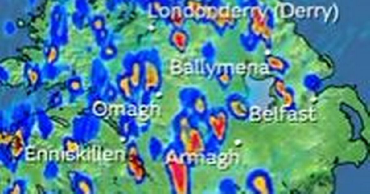 Northern Ireland weather forecast Sunday weather warning