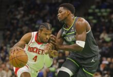 Minnesota Timberwolves and Houston Rockets basketball injury updates