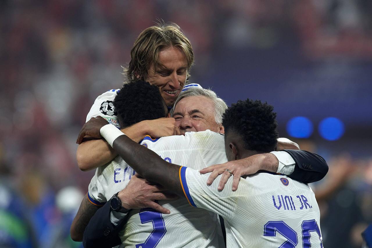 Ancelotti quotes Modric football gift