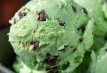 Chocolate chip ice cream