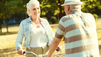 Health aging cycling community