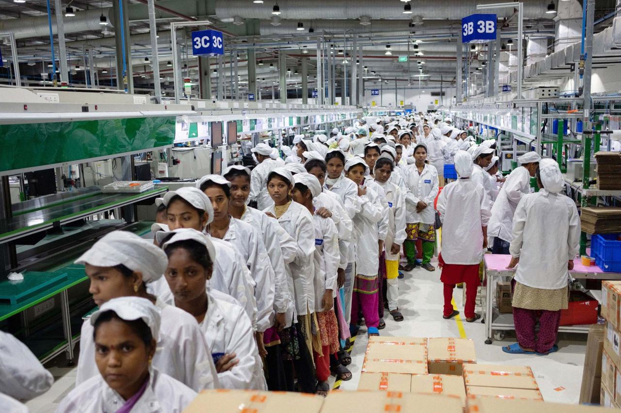 India iphone factory production plan next