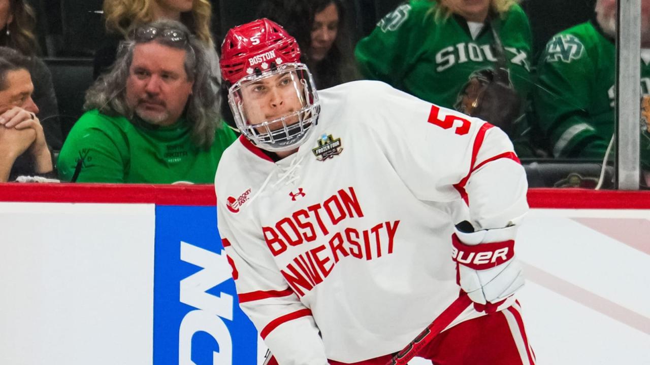 Canucks prospect tom willander boston university
