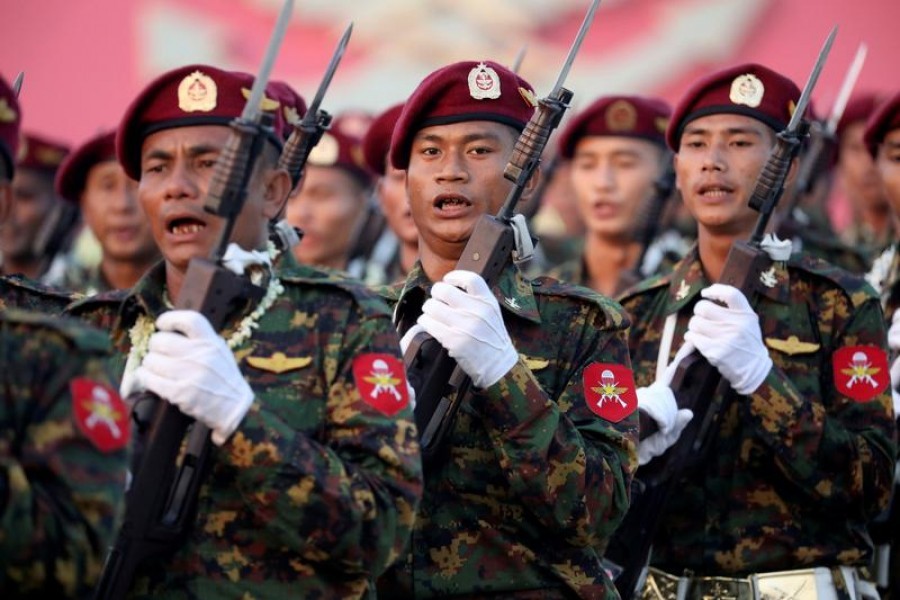 Myanmar junta military draft