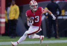 Christian mccaffrey 49ers super bowl father ed mccaffrey