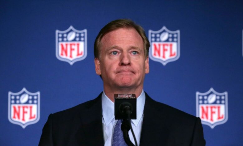 Roger goodell super bowl news conference