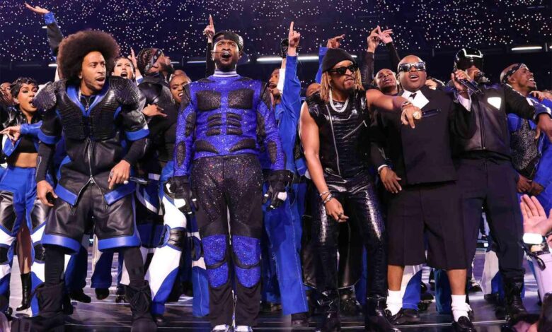 Usher super bowl halftime show guests