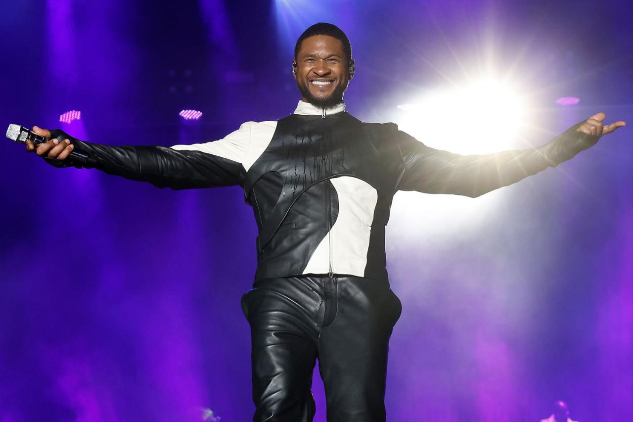 Usher songs super bowl