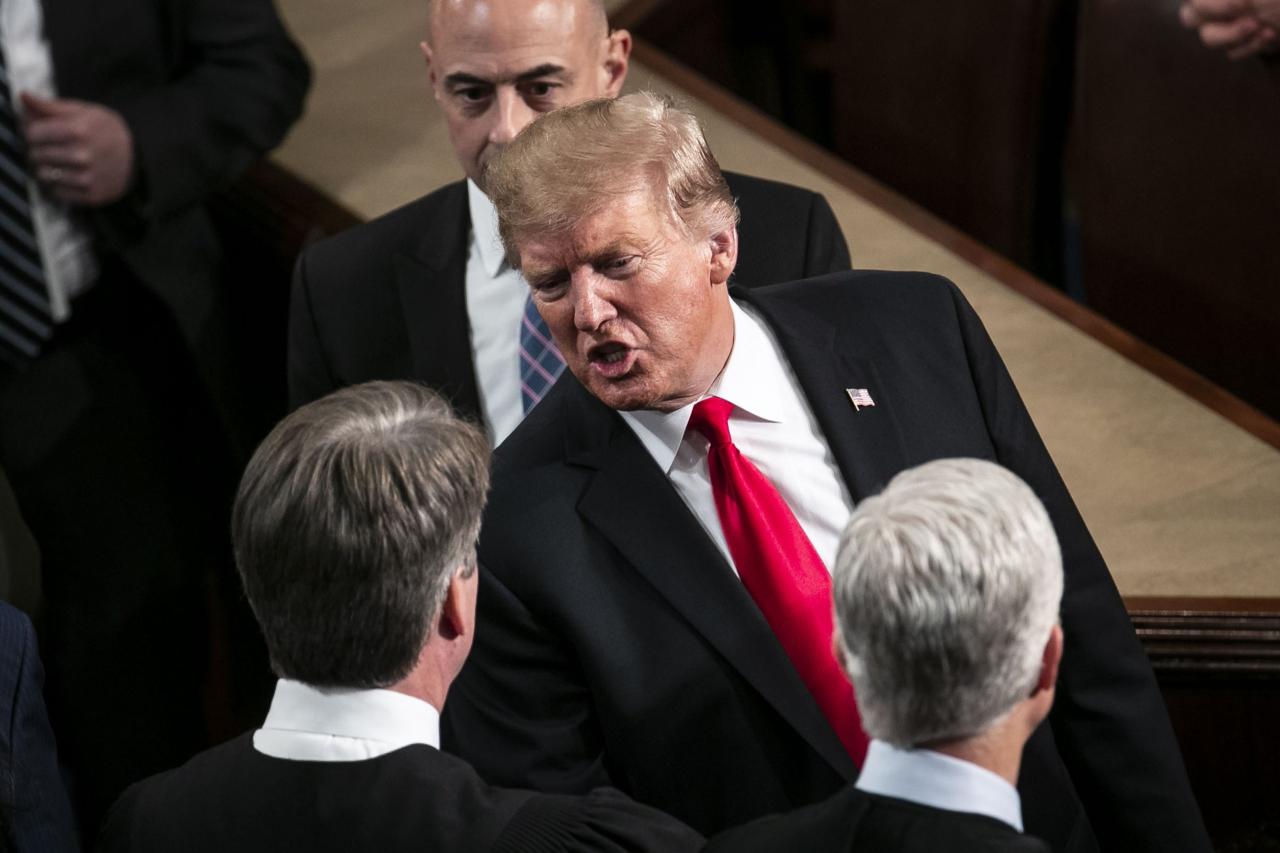 The supreme court trump