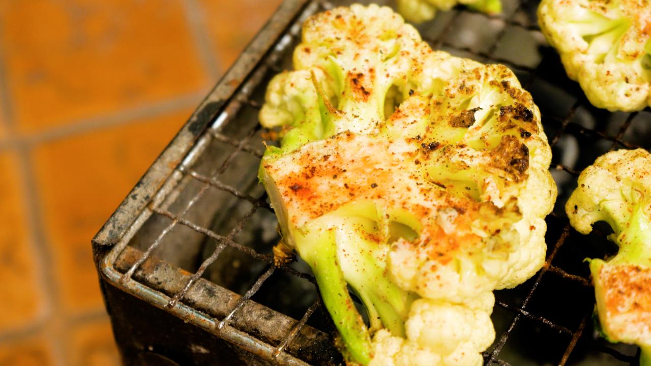 I can cook myself cauliflowers